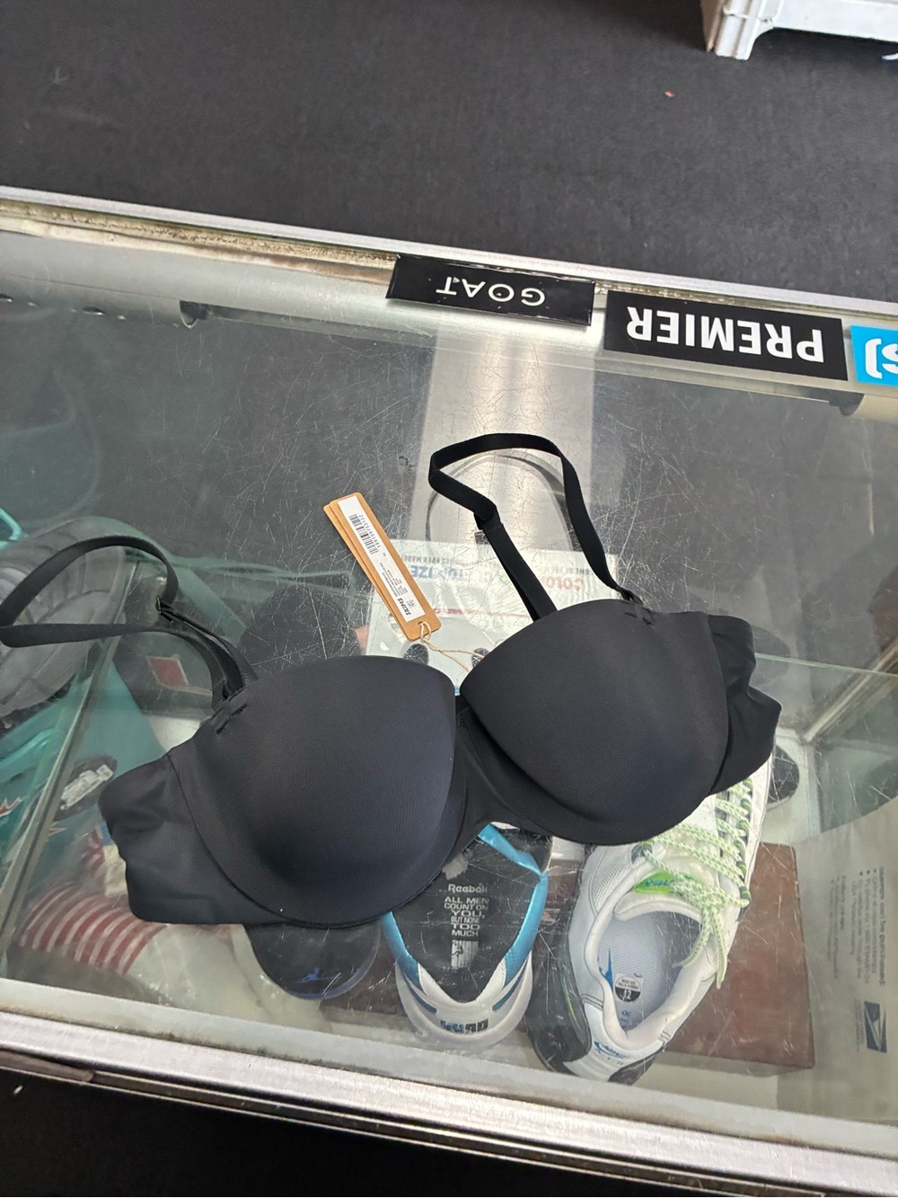 Women’s SKIMS Black Smooth Molded T-Shirt Bra New SZ 34A